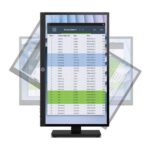 مانیتور اچ پی مدل P22h G4 سایز 21.5 اینچ - Image 7