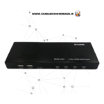 سوئیچ KVM دی-لینک مدل – DKVM 410H