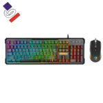 کیبورد و ماوس مخصوص بازی گرین مدل GKM605 RGB