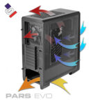 کیس کامپیوتر مدل PARS EVO گرین مدل EVO نسخه جدید - Image 2
