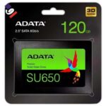 اس‌اس‌دی اینترنال مدل SU650 ای‌دیتا ظرفیت ۱۲۰ گیگابایت